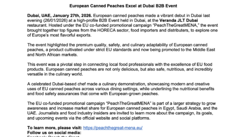 Press Release: Peach The Great